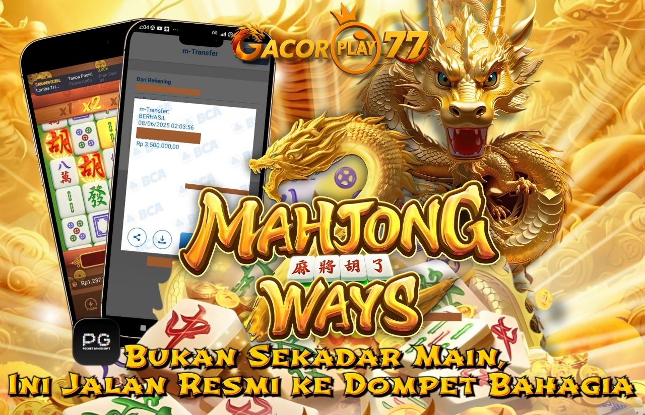 Selamat kepada user id : ka***5 Wede Rp 3.500.000 di Game MAHJONG WAYS PG SOFT Cair Gk Sampe 1 Menit! Menang Mudah di Gacorplay77	